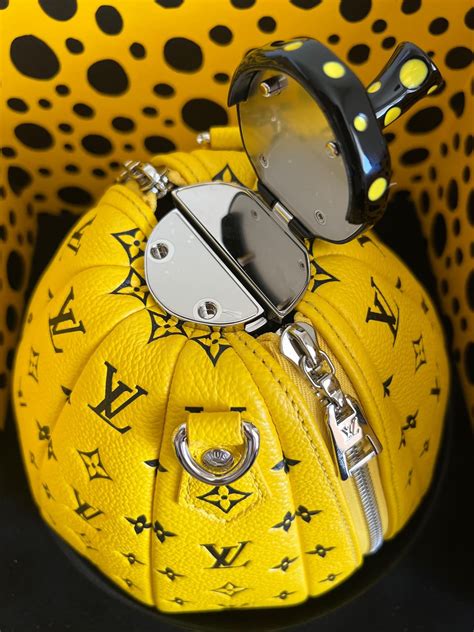 louis vuitton kusama pumpkin minaudiere bag|louis vuitton handbags.